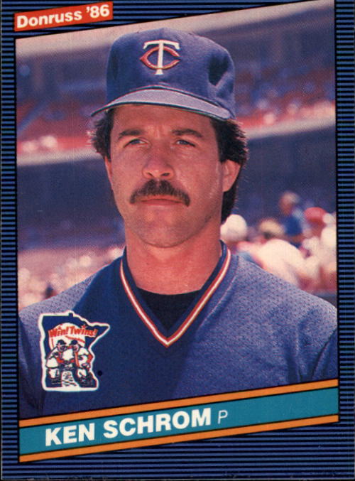 1986 Donruss Baseball "Main Set" Base Cards #441 to #660 - Picture 390 of 439