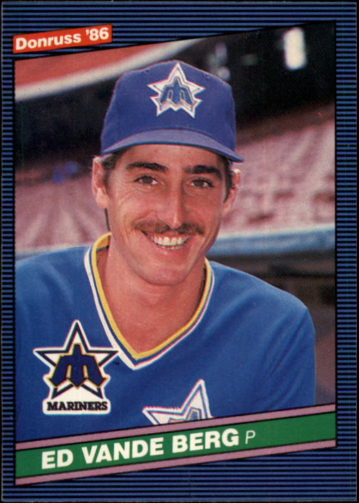 1986 Donruss Baseball "Main Set" Base Cards #441 to #660 - Picture 394 of 439