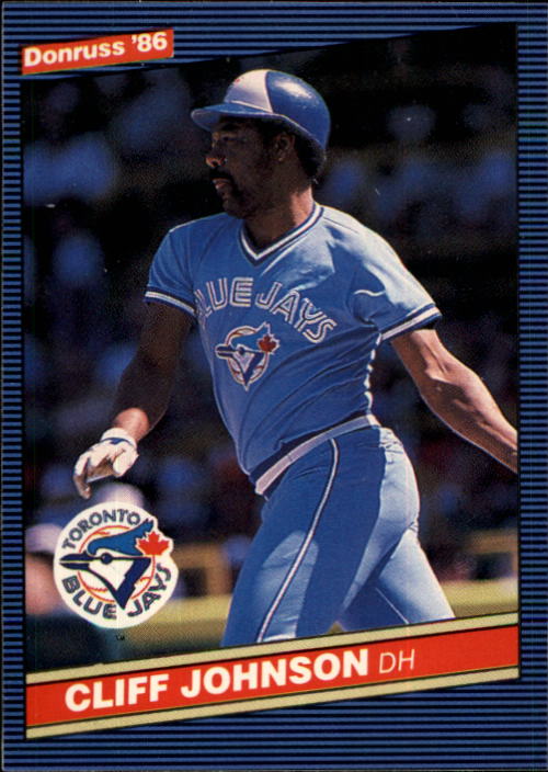 1986 Donruss Baseball "Main Set" Base Cards #441 to #660 - Picture 398 of 439