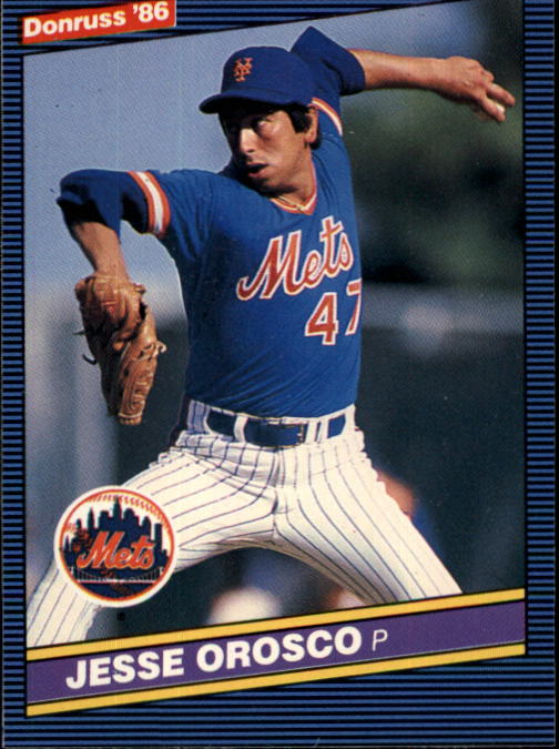 1986 Donruss Baseball "Main Set" Base Cards #441 to #660 - Picture 412 of 439