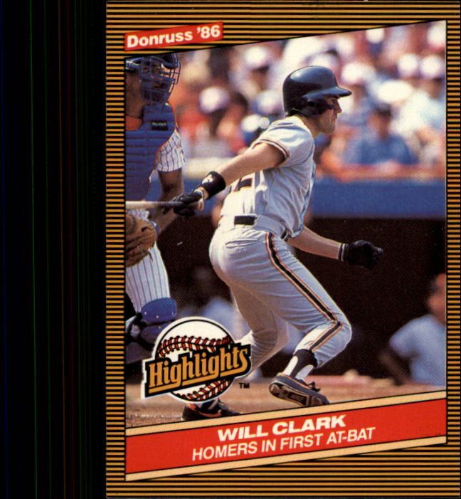 1986 Donruss Highlights Baseball Cards - Picture 2 of 111