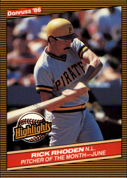 1986 Donruss Highlights Baseball Cards - Picture 40 of 111