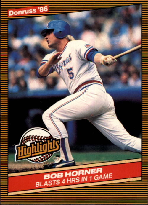1986 Donruss Highlights Baseball Cards - Picture 44 of 111