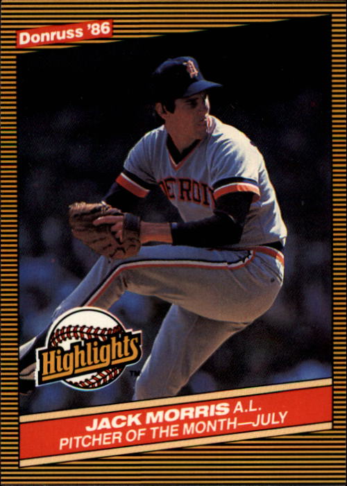 1986 Donruss Highlights Baseball Cards - Picture 54 of 111