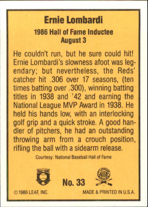 1986 Donruss Highlights Baseball Cards - Picture 67 of 111