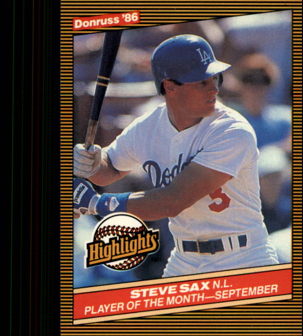 1986 Donruss Highlights Baseball Cards - Picture 98 of 111