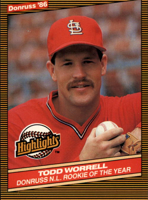 1986 Donruss Highlights Baseball Cards - Picture 106 of 111