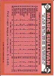 thumbnail 43  - 1986 TOPPS TIFFANY BASEBALL ASSORTED SINGLES U-PICK 502-750