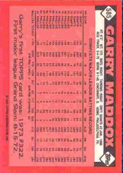 thumbnail 141  - 1986 TOPPS TIFFANY BASEBALL ASSORTED SINGLES U-PICK 502-750