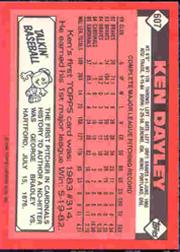 thumbnail 177  - 1986 TOPPS TIFFANY BASEBALL ASSORTED SINGLES U-PICK 502-750