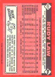 thumbnail 220  - 1986 TOPPS TIFFANY BASEBALL ASSORTED SINGLES U-PICK 502-750