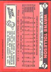 1986 TOPPS TIFFANY BASEBALL ASSORTED SINGLES U-PICK 502-750 - Picture 228 of 387