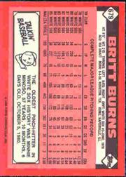 thumbnail 288  - 1986 TOPPS TIFFANY BASEBALL ASSORTED SINGLES U-PICK 502-750