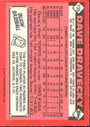thumbnail 365  - 1986 TOPPS TIFFANY BASEBALL ASSORTED SINGLES U-PICK 502-750