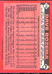 thumbnail 373  - 1986 TOPPS TIFFANY BASEBALL ASSORTED SINGLES U-PICK 502-750