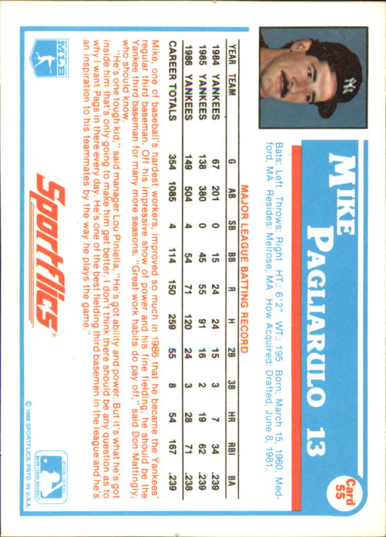 1987 Sportflics Baseball Card Pick EBay