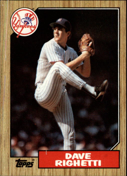 1987 Topps Baseball Card Pick 1-255