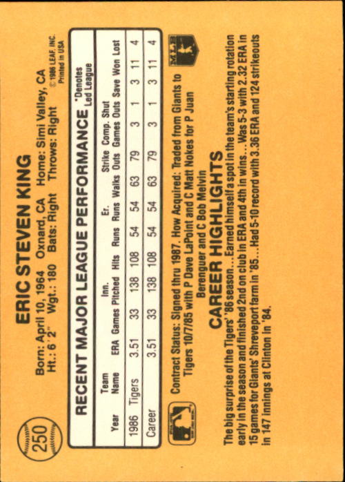 A7218- 1987 Donruss Baseball Cards 248-497 +Rookies -You Pick- 10+ FREE US SHIP - Picture 7 of 501