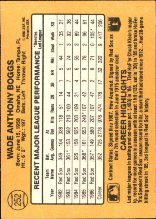 A7218- 1987 Donruss Baseball Cards 248-497 +Rookies -You Pick- 10+ FREE US SHIP - Picture 11 of 501