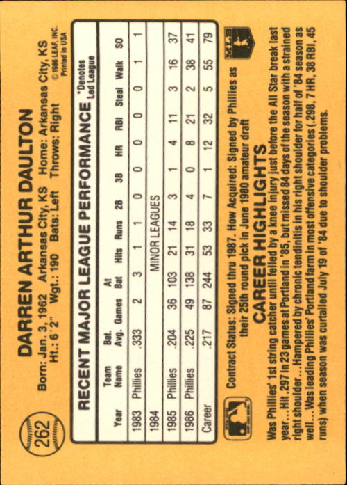A7218- 1987 Donruss Baseball Cards 248-497 +Rookies -You Pick- 10+ FREE US SHIP - Picture 31 of 501