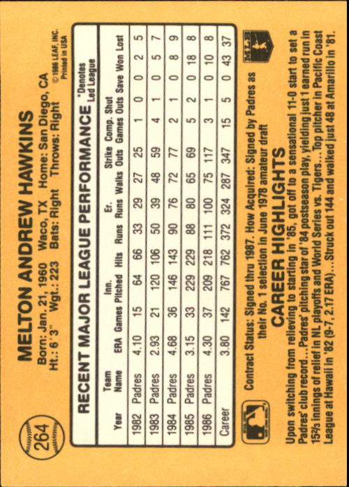 A7218- 1987 Donruss Baseball Cards 248-497 +Rookies -You Pick- 10+ FREE US SHIP - Picture 35 of 501