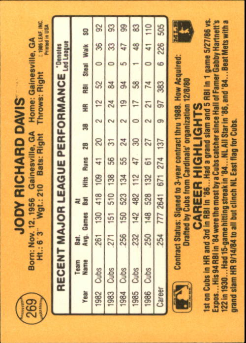 A7218- 1987 Donruss Baseball Cards 248-497 +Rookies -You Pick- 10+ FREE US SHIP - Picture 45 of 501