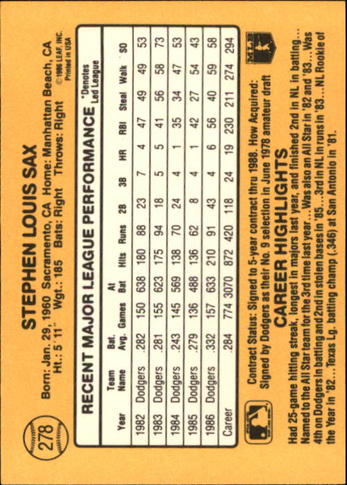 A7218- 1987 Donruss Baseball Cards 248-497 +Rookies -You Pick- 10+ FREE US SHIP - Picture 63 of 501
