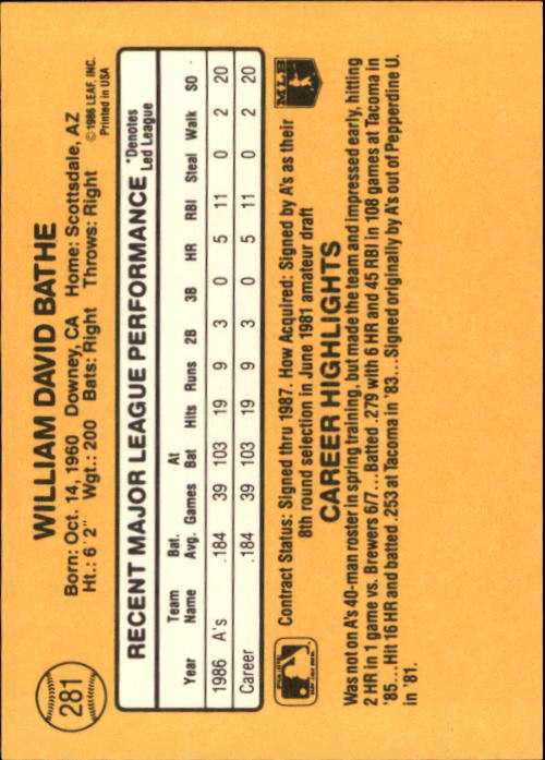 A7218- 1987 Donruss Baseball Cards 248-497 +Rookies -You Pick- 10+ FREE US SHIP - Picture 69 of 501