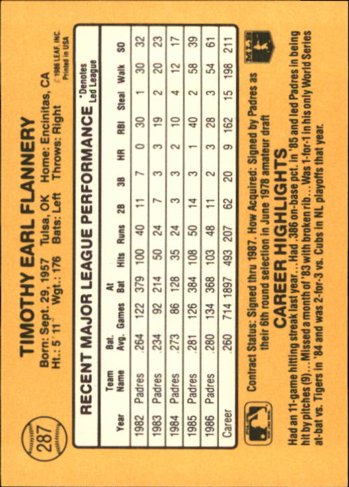A7218- 1987 Donruss Baseball Cards 248-497 +Rookies -You Pick- 10+ FREE US SHIP - Picture 81 of 501