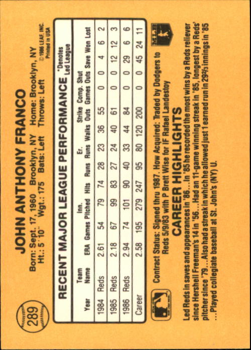 A7218- 1987 Donruss Baseball Cards 248-497 +Rookies -You Pick- 10+ FREE US SHIP - Picture 85 of 501