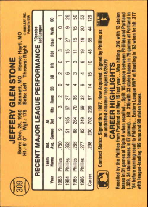 A7218- 1987 Donruss Baseball Cards 248-497 +Rookies -You Pick- 10+ FREE US SHIP - Picture 125 of 501