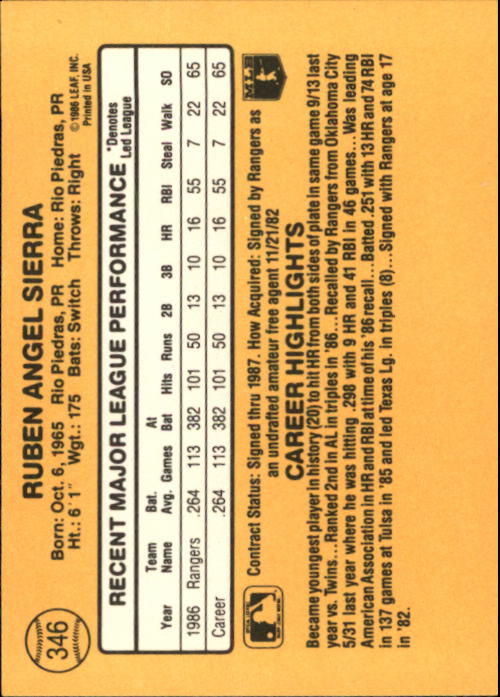 A7218- 1987 Donruss Baseball Cards 248-497 +Rookies -You Pick- 10+ FREE US SHIP - Picture 199 of 501