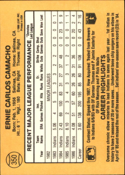 A7218- 1987 Donruss Baseball Cards 248-497 +Rookies -You Pick- 10+ FREE US SHIP - Picture 207 of 501