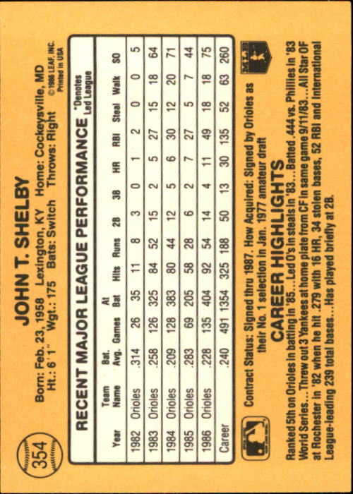 A7218- 1987 Donruss Baseball Cards 248-497 +Rookies -You Pick- 10+ FREE US SHIP - Picture 215 of 501