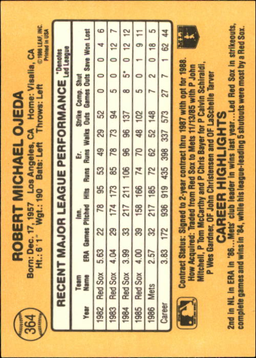 A7218- 1987 Donruss Baseball Cards 248-497 +Rookies -You Pick- 10+ FREE US SHIP - Picture 235 of 501