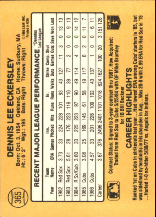 A7218- 1987 Donruss Baseball Cards 248-497 +Rookies -You Pick- 10+ FREE US SHIP - Picture 237 of 501