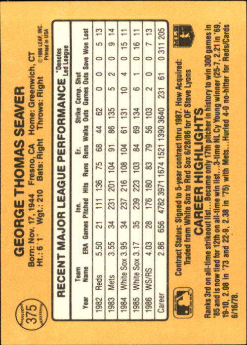 A7218- 1987 Donruss Baseball Cards 248-497 +Rookies -You Pick- 10+ FREE US SHIP - Picture 257 of 501