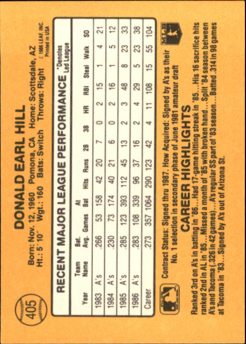 A7218- 1987 Donruss Baseball Cards 248-497 +Rookies -You Pick- 10+ FREE US SHIP - Picture 317 of 501