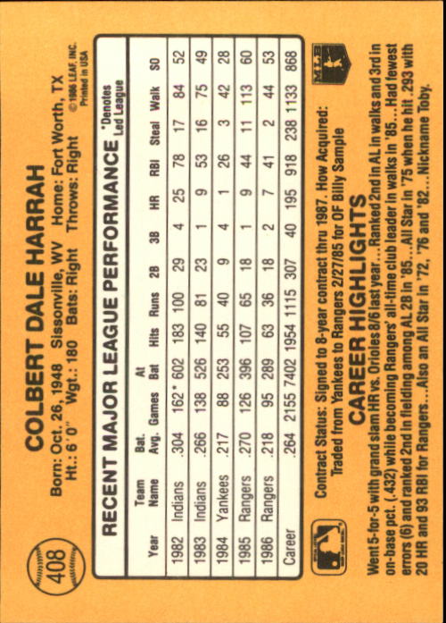 A7218- 1987 Donruss Baseball Cards 248-497 +Rookies -You Pick- 10+ FREE US SHIP - Picture 323 of 501