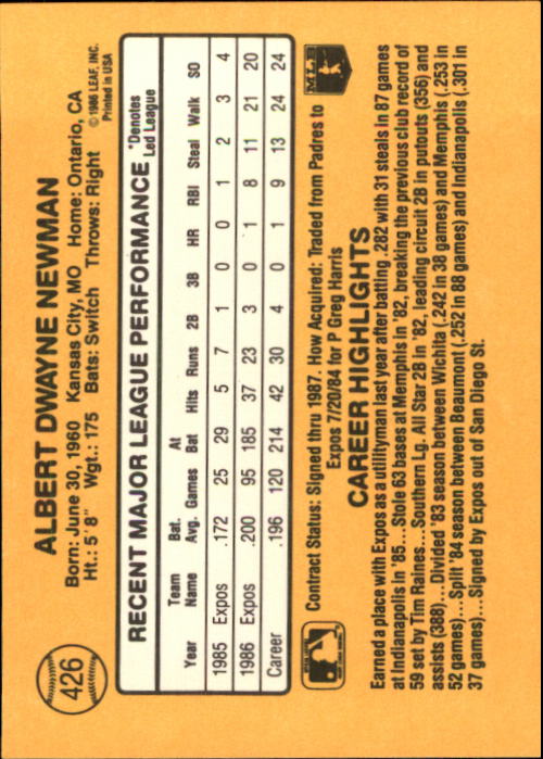 A7218- 1987 Donruss Baseball Cards 248-497 +Rookies -You Pick- 10+ FREE US SHIP - Picture 359 of 501