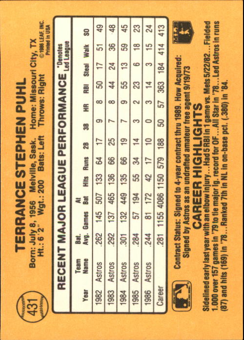 A7218- 1987 Donruss Baseball Cards 248-497 +Rookies -You Pick- 10+ FREE US SHIP - Picture 369 of 501