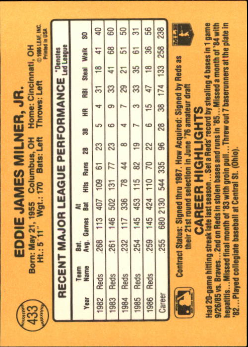 A7218- 1987 Donruss Baseball Cards 248-497 +Rookies -You Pick- 10+ FREE US SHIP - Picture 373 of 501
