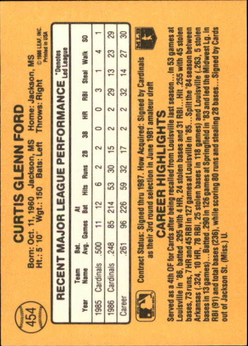 A7218- 1987 Donruss Baseball Cards 248-497 +Rookies -You Pick- 10+ FREE US SHIP - Picture 415 of 501