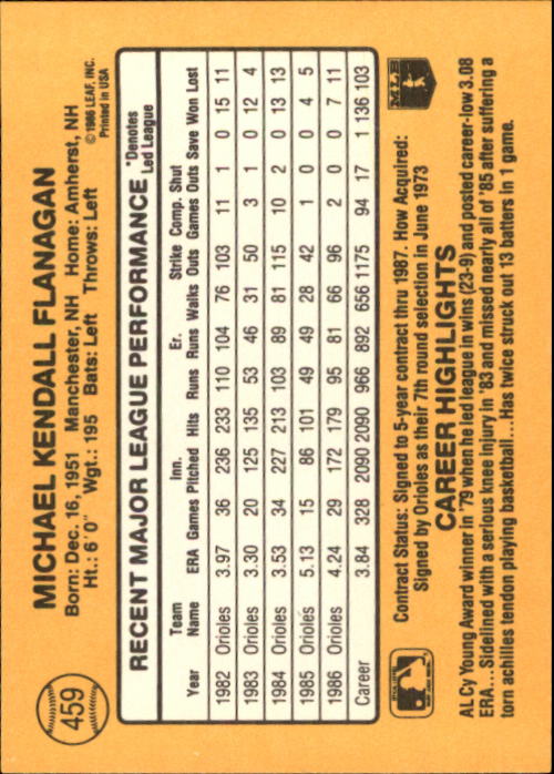 A7218- 1987 Donruss Baseball Cards 248-497 +Rookies -You Pick- 10+ FREE US SHIP - Picture 425 of 501