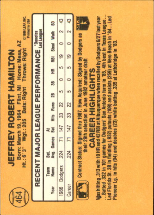 A7218- 1987 Donruss Baseball Cards 248-497 +Rookies -You Pick- 10+ FREE US SHIP - Picture 435 of 501