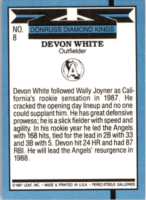 thumbnail 17  - A9178- 1988 Donruss Baseball Cards 1-250 +Rookies -You Pick- 10+ FREE US SHIP