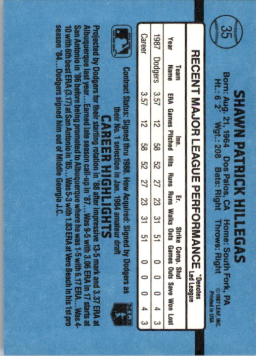 thumbnail 71  - A9178- 1988 Donruss Baseball Cards 1-250 +Rookies -You Pick- 10+ FREE US SHIP