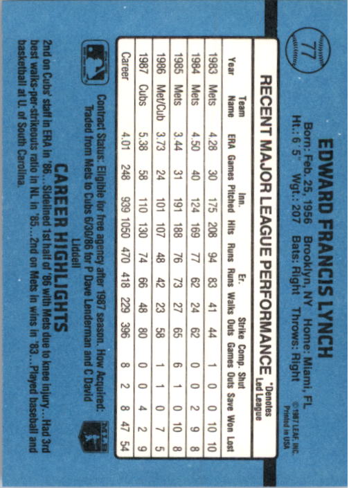 thumbnail 155  - A9178- 1988 Donruss Baseball Cards 1-250 +Rookies -You Pick- 10+ FREE US SHIP