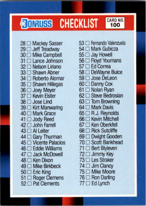 thumbnail 200  - A9178- 1988 Donruss Baseball Cards 1-250 +Rookies -You Pick- 10+ FREE US SHIP