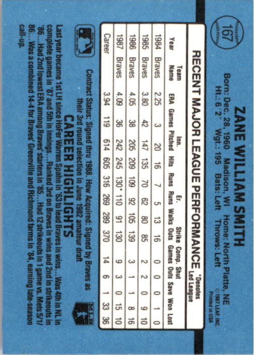 thumbnail 317  - 1988 Donruss Baseball (Cards 1-200) (Pick Your Cards)